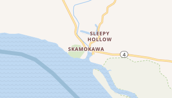 Skamokawa, Washington map