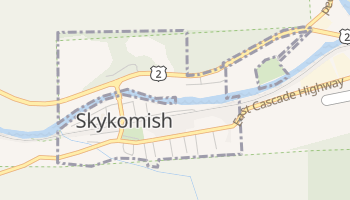 Skykomish, Washington map