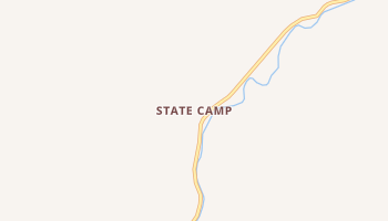 State Camp, Washington map
