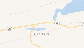 Stratford, Washington map