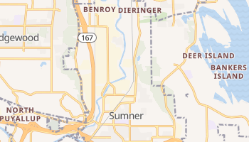 Sumner, Washington map