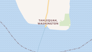 Tahlequah, Washington map