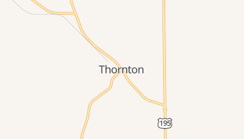 Thornton, Washington map