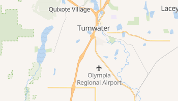 Tumwater, Washington map