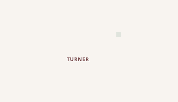 Turner, Washington map