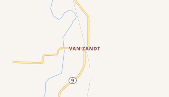 Van Zandt, Washington map