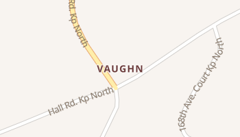 Vaughn, Washington map