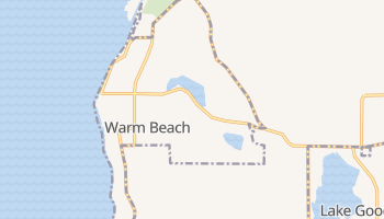 Warm Beach, Washington map