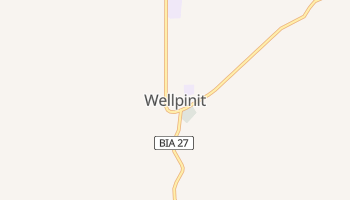 Wellpinit, Washington map
