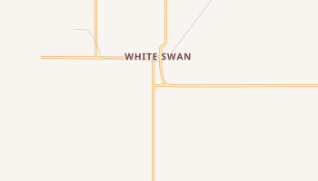 White Swan, Washington map