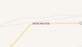 Winchester, Washington map