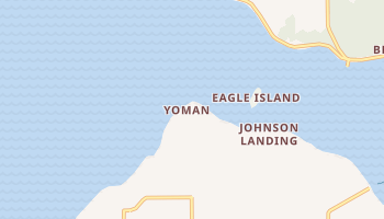 Yoman, Washington map