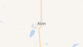 Alvin, Wisconsin map