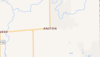 Anston, Wisconsin map