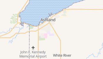 Ashland, Wisconsin map