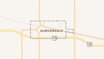 Auburndale, Wisconsin map
