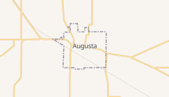 Augusta, Wisconsin map