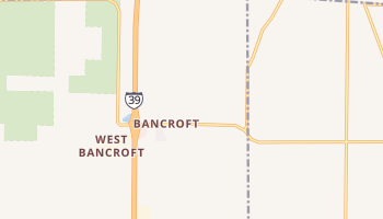 Bancroft, Wisconsin map
