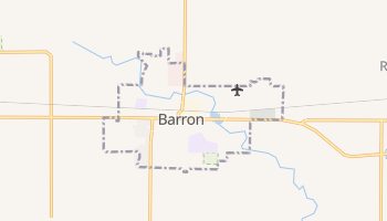 Barron, Wisconsin map