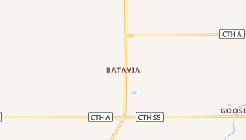Batavia, Wisconsin map