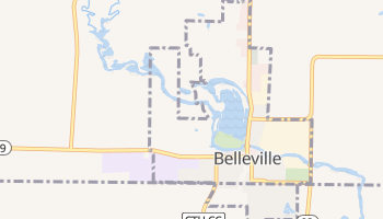 Belleville, Wisconsin map