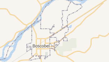 Boscobel, Wisconsin map