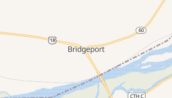 Bridgeport, Wisconsin map