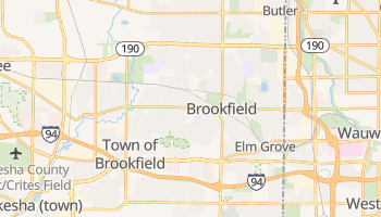 Brookfield, Wisconsin map