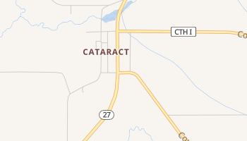 Cataract, Wisconsin map