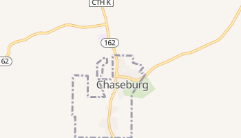 Chaseburg, Wisconsin map