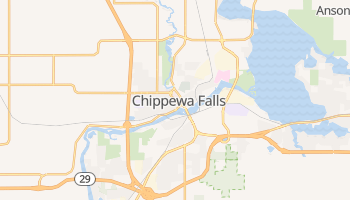 Chippewa Falls, Wisconsin map