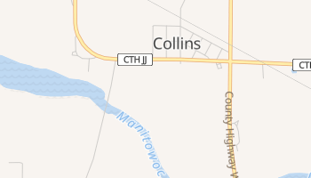 Collins, Wisconsin map