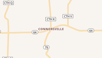 Connorsville, Wisconsin map
