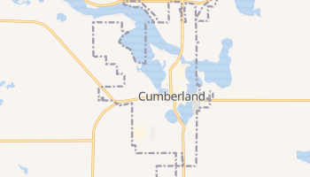 Cumberland, Wisconsin map