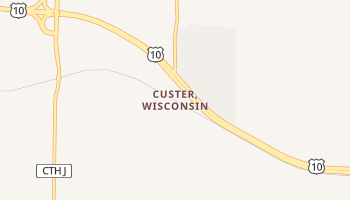 Custer, Wisconsin map