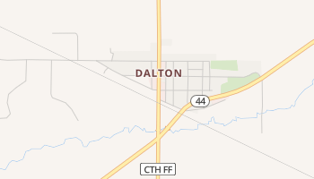 Dalton, Wisconsin map