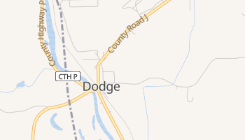 Dodge, Wisconsin map