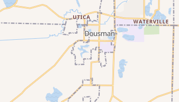 Dousman, Wisconsin map