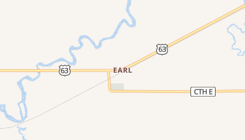 Earl, Wisconsin map
