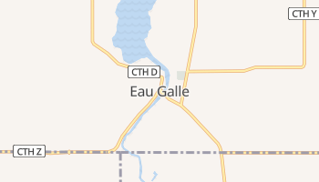 Eau Galle, Wisconsin map