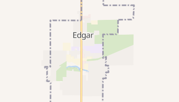 Edgar, Wisconsin map
