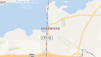 Edgewood, Wisconsin map
