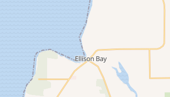 Ellison Bay, Wisconsin map
