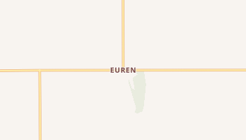 Euren, Wisconsin map