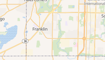 Franklin, Wisconsin map