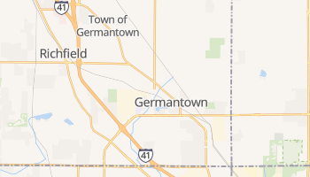 Germantown, Wisconsin map