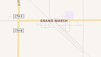 Grand Marsh, Wisconsin map