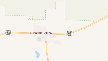 Grand View, Wisconsin map