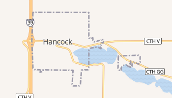 Hancock, Wisconsin map