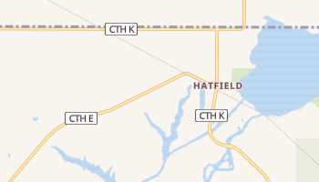 Hatfield, Wisconsin map